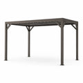 Pawilon metalowy prostokątny 300x400 cm stalowy antracytowy