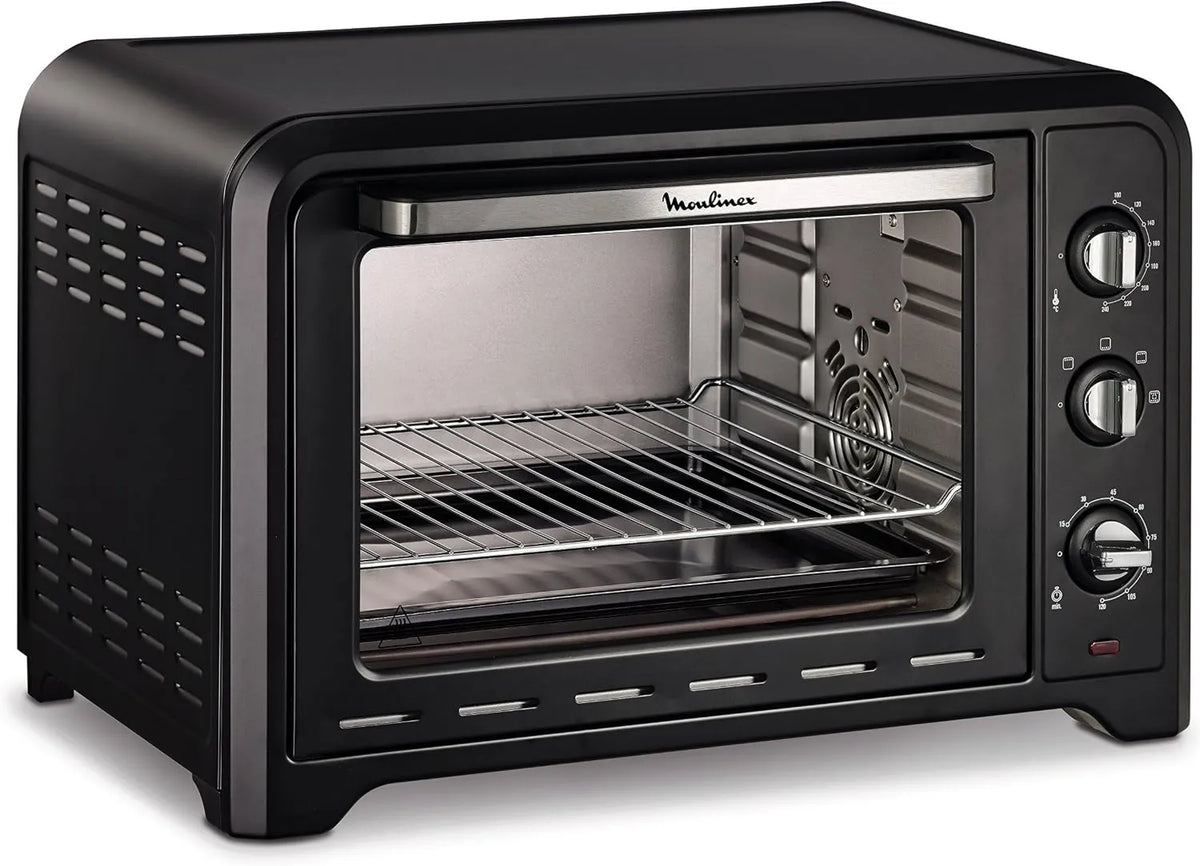 Moulinex mini piekarnik, OX484810 Piekarnik elektryczny, 39 l, licznik, grill, termostat, kompaktowa konstrukcja