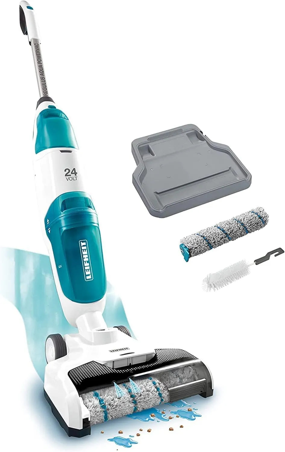 Leifheit Regulus Aqua PowerVac Akumulatorowa Myjka Ssąca, zasilanie akumulatorowe