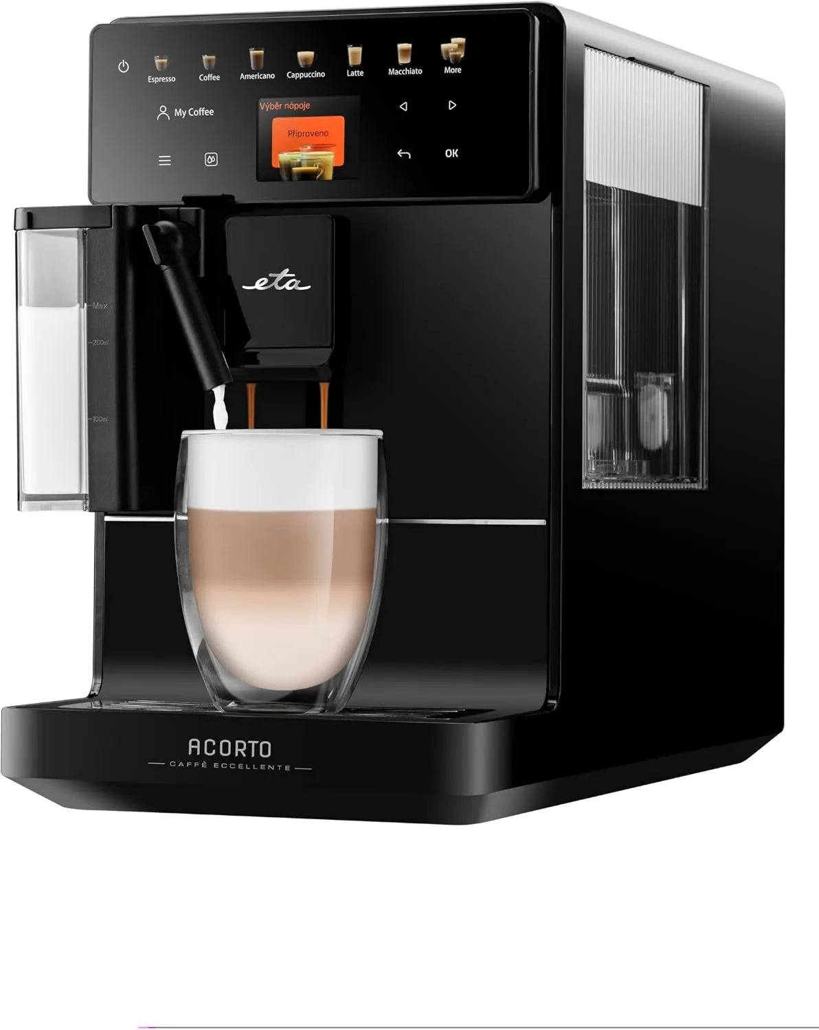 ETA automatyczny ekspres do kawy, Ekspresora, 1400 W, biały, cappuccino