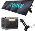 Przenośna stacja zasilania, 2400W, 2160Wh, 2500W, zasilanie urządzeń przez wyjścia AC DC i USB