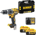 DeWalt DCD796P2 wiertarka, 5.0 Ah, Wiertarko-wkrętarka udarowa 18V XR w zestawie z dwoma akumulatorami 5.0 Ah