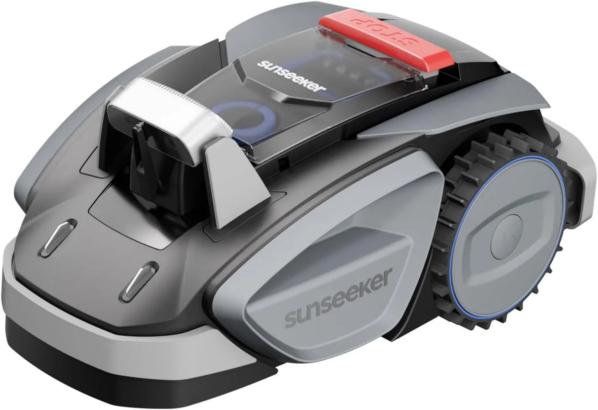 V3 Plus robot koszący, 1000 m², 55 dB, 18 cm, zasilanie akumulatorowe, Sunseeker Robot kosiarka 1000 m², wizualne inteligentne omijanie przeszkód AI