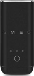 Smeg spieniacz do mleka, MFF02BLMEU Milk Moisturizer, 3 programów, emulgator mleka, czarny, 3 funkcje do pianki na gorąco / zimno i cieplej mleka, Retro 50