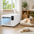 HCAUYNN klimatyzator przenośny, Przenośne, 750 W, 280 W, 16 do 32°C, 45 dB, 4 m, licznik, do Studio do 4 m², Klimatyzator