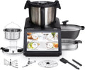 RK10 robot kuchenny, 4,5 l, 2400 W, sterowanie dotykowe, sterowanie WiFi, Ufesa TotalChef inteligentny wielofunkcyjny robot kuchenny