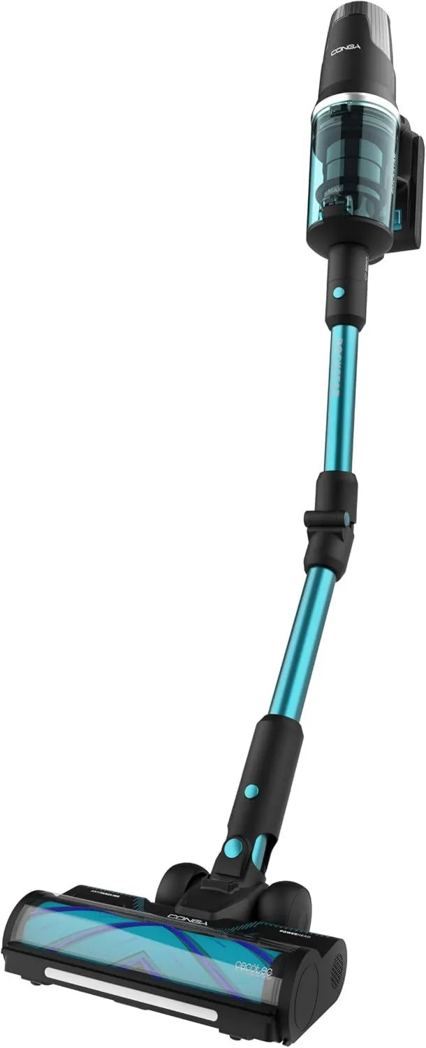 Cecotec odkurzacz ręczny, RX50 300AW Odkurzacz, 750 W, Autonomia do 90 Min, 30kPa, Szczotka XL bez włosów