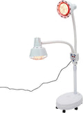 Lilyeriy, Lampa, 275 W, 2 strefy temperaturowe, 10 prędkości, funkcja ogrzewania, czerwony