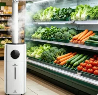 Eiwitany osuszacz powietrza, Wilgotnik, nawilżacz przemysłowy, 21 l, 2000 ML / h, duży zbiornik, do supermarketów i dużych szklarni