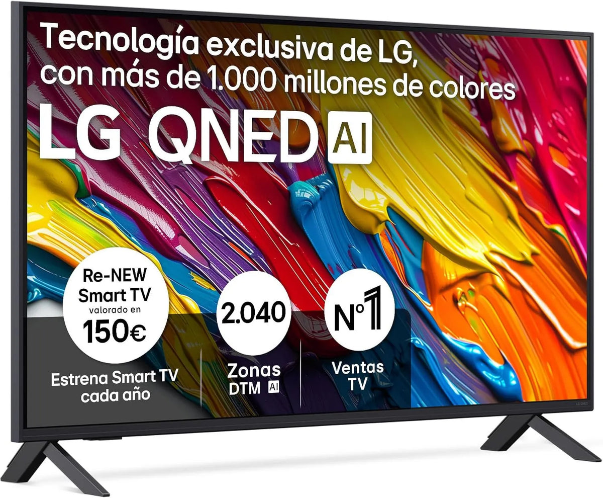 LG telewizor, 43QNED82A6B Smart TV, 43 cali, TV, 4K UHD, HDR, Smart TV 43QNED82A6B 43 '4K HD LED HDR Edge- LED