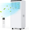 Klimatyzator, 9000 BTU, 45 m², zdalne sterowanie, Garvee Klimatyzator mobilny 9000 BTU, tryb nocny, bardzo cichy, zestaw uszczelniający do okien