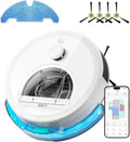OKP robot sprzątający, Odkurzacz, WiFi, biały, Alexa / App / WiFi, 6000 Pa, 150 Min, unikanie PSD