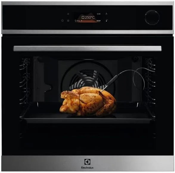 Electrolux piekarnik do zabudowy, Piec elektryczny EOC8P29X, 60 cm, 72 l, stal nierdzewna, piec zintegrowany wielofunkcyjny 72 l 60 cm Piroliza nierdzewna - EOC8P29X