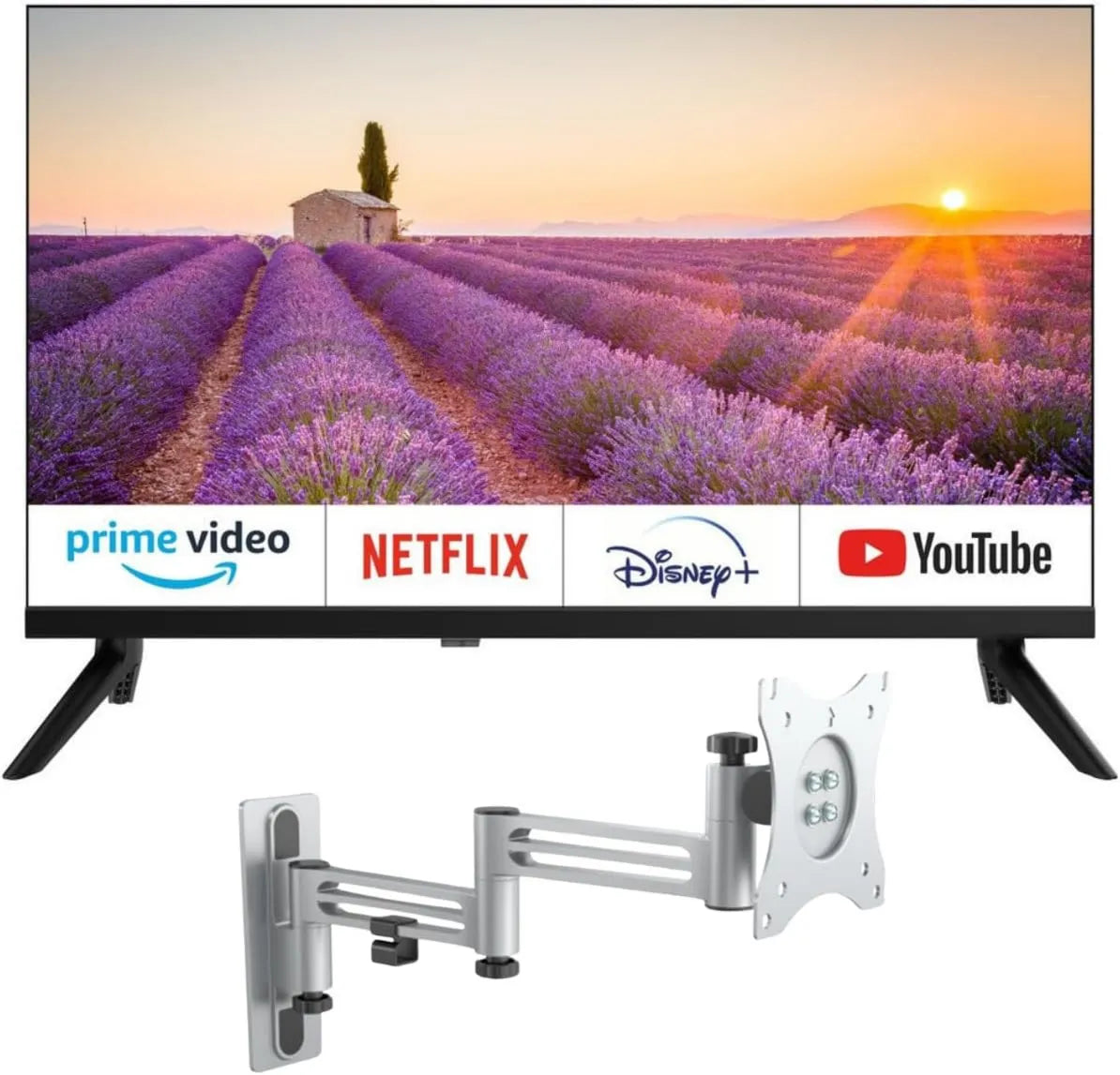 EQUINOXE telewizor, 24 'Szafka TV, Android OS, kemping, stal nierdzewna, 24' TV i Android Oficjalne kemping- Car + TV Wsparcie
