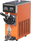 SHENGSHIYU, kostkarka do lodu, lodu i sorbetu, 450 W, 5 l / H, LCD, profesjonalny