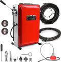 XIIW, Obrót z przodu / z tyłu, Kit Channels Wlot 450 obr. / min, Furet elektryczny 390 W 3 Spirales, 5m 12m/10m/2, 5m, 2