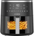 DYCEROS frytkownica beztłuszczowa, Frytkownica na gorące powietrze, 5, 7 l, 1600 W, frytkownica elektryczna wolna od oleju, frytkownica na powietrze ClearFry 1600 W