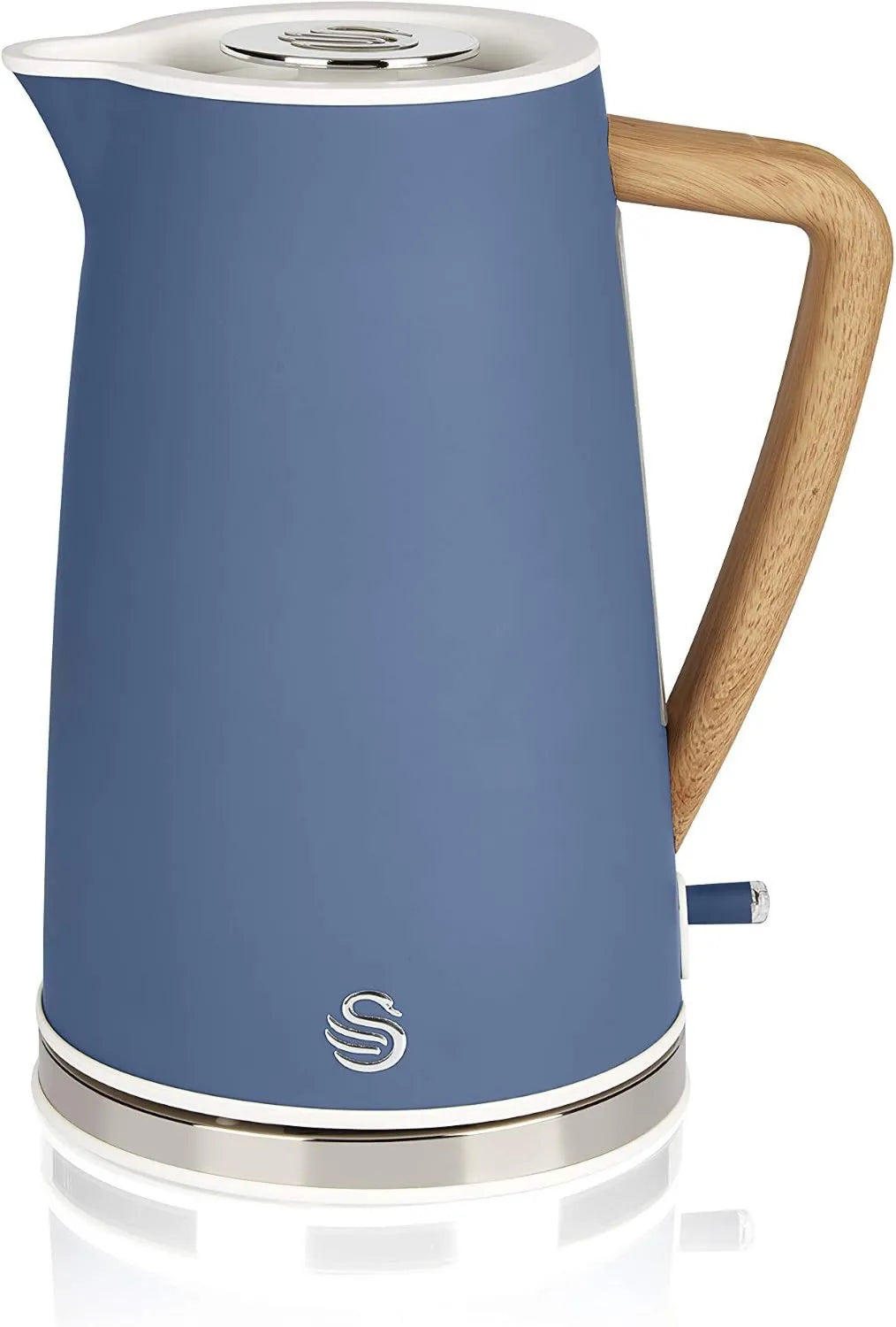 Swan, czajnik elektryczny Nordic Ultrafast, 1, 7 l, 2200 W, niebieski, podgrzewacz wody do napojów