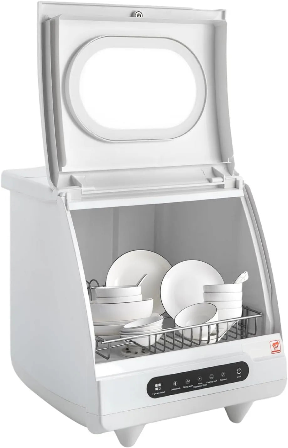 vinnyooc zmywarka kompaktowa, Zmywarka, 800 W, 220 V, przenośna, 220 V 800 W Mini zmywarka zmywarka do naczyń Plan zmywarki Przenośne zmywarka