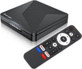 GREVA, Smart TV X88 64 G, TV, HDR, HDMI, Wi-Fi, 3D efekt, Android OS, LAN, IPS płyty, czarny, X88 8K TV Box Android 14.0, 2025 TV Case Android 4 G RAM