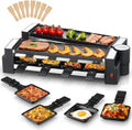 FOHERE, płyta grzewcza, 1400 W, stal nierdzewna, Raclette maszyna