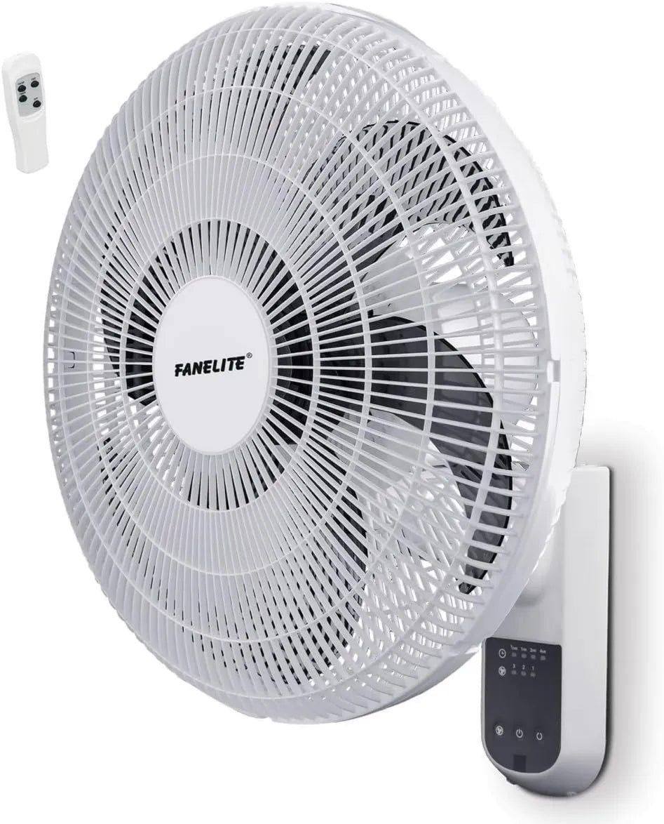 Fanelite, Wentylator W1670- RPG, 40 cm, zegar, grill, 3 prędkości, tłumik, plastikowy grill i śmigła W1670-RPG