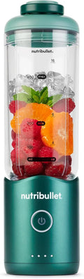NutriBullet, Mikser, nutrillet NBP013GR, przenośny, USB, zielony, Flex 590 ml, bez BPA- kubek
