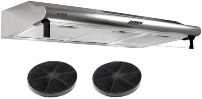 BELDEKO okap kuchenny, m3 / h, 90 cm, 100 W, 420 m3 / h, stal nierdzewna m3/h