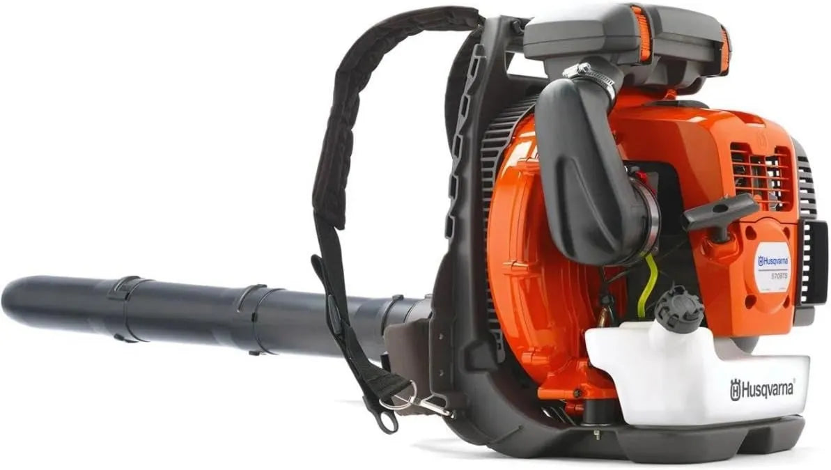 Dmuchawa, 105.6 m, Husqvarna 570Bts Dmuchawa Plecakowa, Pomarańczowy/Czarny