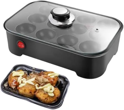 Generic, Gotowanie naczynia, 2 strefy temperatury, Wielofunkcyjna maszyna 12- otwór takoyaki