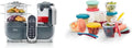 Blender, 2200 ml, funkcja pary, Babymoov Nutribaby, szary parowar blender 6 w 1 & Babymoov Nutribaby One, 4 urządzenia w 1: miksowanie